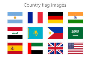 Country flag images