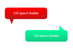 CSS Speech Bubble