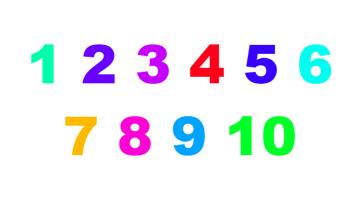 Colorful Numbers