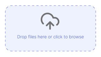 JavaScript file upload drag and drop library preview