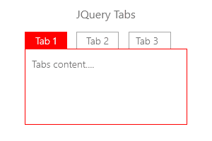 jQuery Tabs Generator