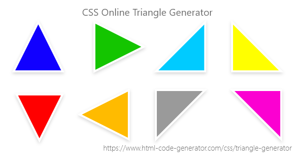 CSS Triangle Generator | CSS Arrow