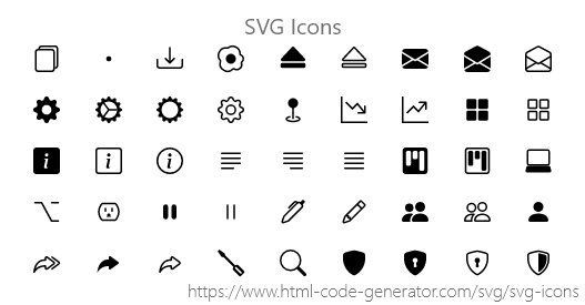 fjerkræ kokain fællesskab SVG Icons Gear, Settings, Download, Copy, User
